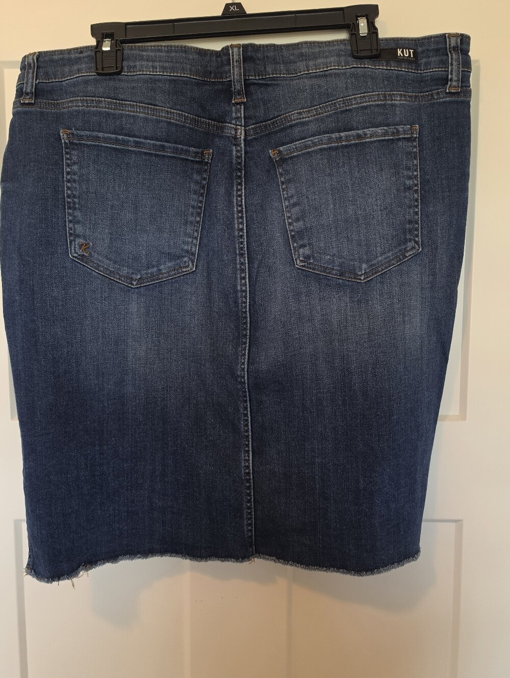 Kut From The Kloth Classic Denim Pencil Skirt - Blue - Picture 4 of 7